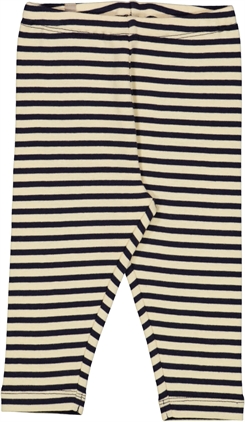 Wheat Jersey pants Silas - Deep wave stripes